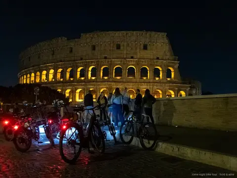 Rome by Night E-Bike Tour with Food & Wine Option, photo 4